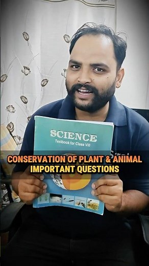 Class 8 Science Ch 7 Conservation of Plants and Animals Guaranteed Qs | #shorts #science #class8