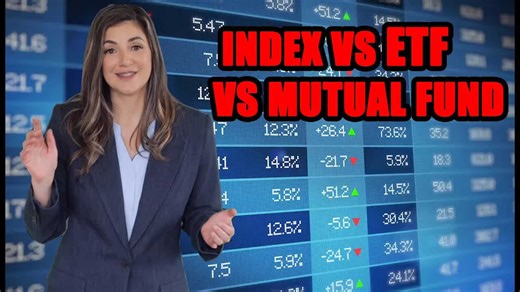 Index funds vs mutual funds vs ETF