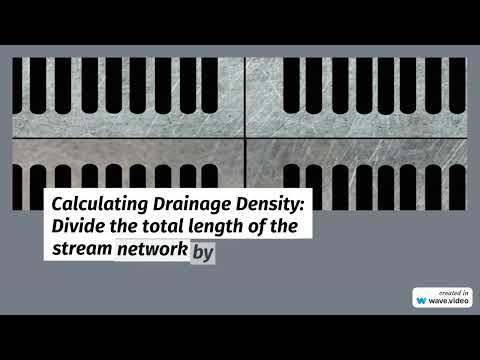 Creating Drainage Density Map in ArcGIS Step by Step Tutorial