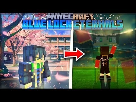 THE BEST BLUE LOCK ADDON FOR MINECRAFT PE! ⚽