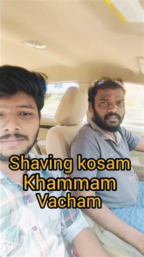 Went to Khammam Just for Shaving 🤣 | Javed Habib Comedy Experience| #shorts #salon #shaving#ytshorts