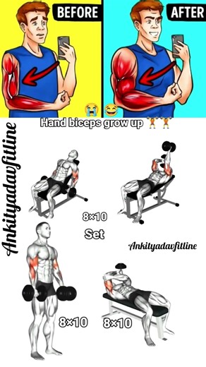 best biceps workout at gym | bigger biceps | biceps exercise | best bicep workout | dumbbell workout