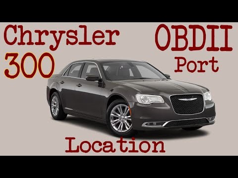 Chrysler 300 OBDII Port Location