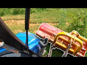 POV Farming - Flail Mowing An Overgrown Pasture | New Holland T4.75, INO ELITE L 190