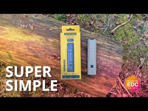 NEW EDC07 everyday flashlight – Nitecore