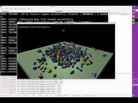 Current progress with RaylibOdeMech