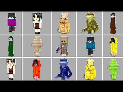 LITTLE NIGHMARE ADDON - NOVAS CRIATURAS ADICIONADAS NO MINECRAFT !!