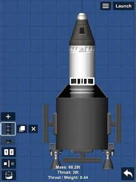 How to make a Simple, docking port part1 #sfs #spaceflightsimulator #Rocket￼