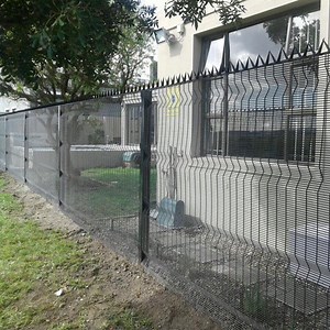 [Hot Item] 2.4m High Clear View Fencing with Spike