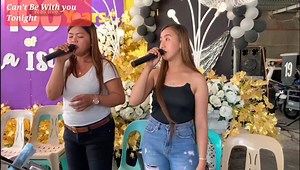 91K views · 1.7K reactions | GIG PUROK LUNA _ Can't Be With You Tonight - cover with Verna And Manilyn | MARVIN AGNE | Marvin Agne Songs And Covers | Facebook