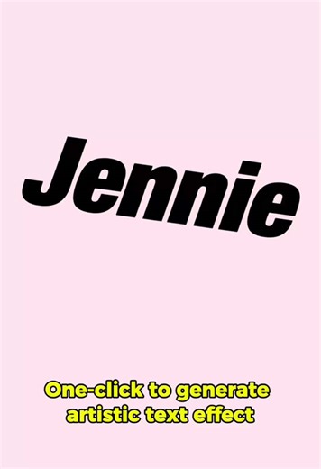Transform Your Images: One-Click Artistic Text Effect
