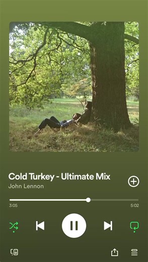 25 September, 1969 - John Lennon recorded 'Cold Turkey', with Eric Clapton, Ringo Starr and Klaus Voorman.Lennon presented the song to Paul as a potential single by The Beatles, but was refused and released it as a Plastic Ono Band single.#JohnLennon