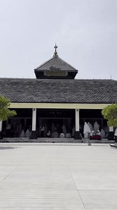 Demak, Indonesia-November 14, 2023: Masjid Agung Demak or Demak Great Mosque is an older mosque in java, Indonesia.
