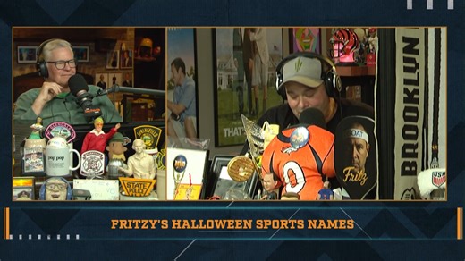 22K views · 313 reactions | And for the final time on the DP Show (with the way the calendars fall), Fritzy presents his Halloween sports names. | The Dan Patrick Show | Facebook