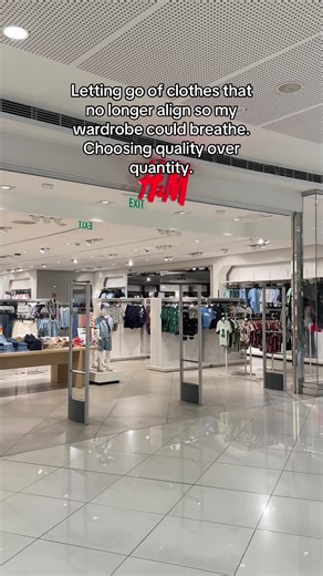 Decluttering my closet for 2026 by donating used clothes to H&M and receiving vouchers in return.