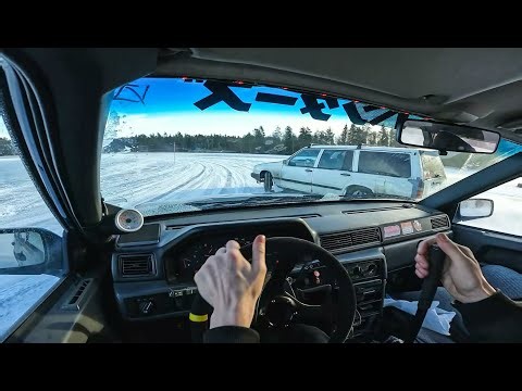 Volvo Ice Drifting!- GoPro POV 2026 - Jämnesjön