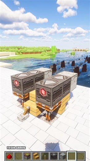 Fire Cannon Tutorial! 🔥 #shorts #minecraft