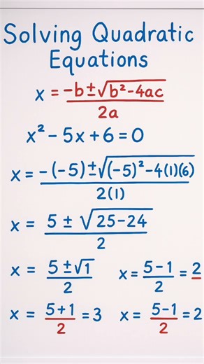 Stop!! Struggling Solve any Quadratic equations the Easy Way " Using Formula Method"