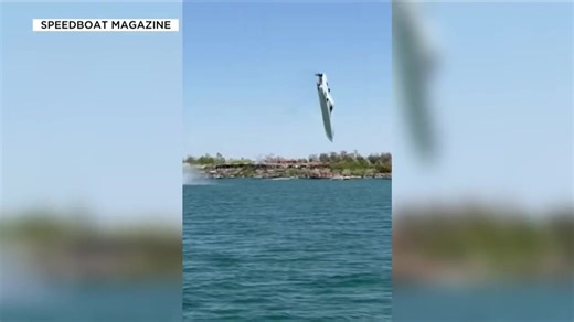 Speedboat that flipped midair in 200 mph crash wins race on Arizona lake