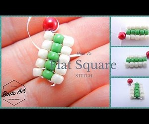 Flat Square Stitch | How to