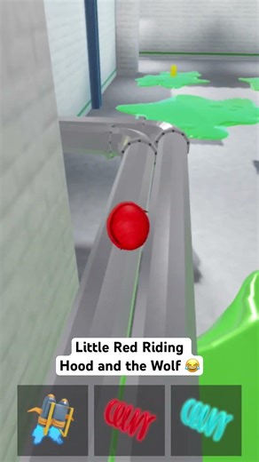 Little Red Riding Hood and the Wolf #animals #shorts #subscribe #youtubeshorts