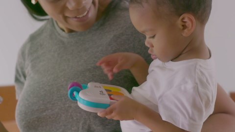 Amazon.com : Baby Einstein Magic Touch Mini Piano Wooden Musical Toy, Ages 3 Months + : Toys & Games