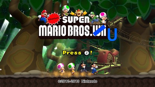【火鸡】Adventure Super Mario Bros U 单人全收集下饭流程 经典改版大整合