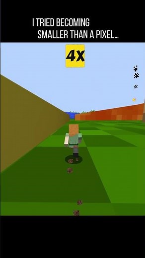 Minecraft But I Keep Shrinking… 💀 Can I Survive? #miniatureart