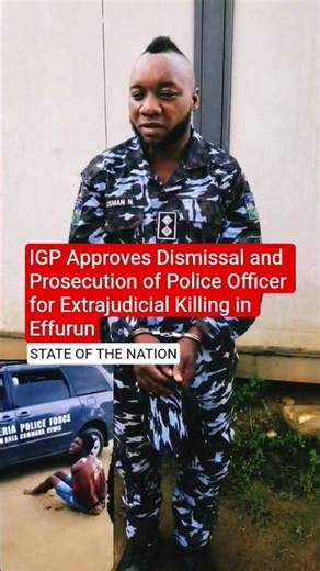 HE DID WHAT?! 😱 IGP Sacks Delta Officer After Viral Shooting! #Justice 👮‍♂️⚖️