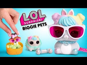 L.O.L. Surprise ! Déballage Des Biggie Pets | Série Eye Spy