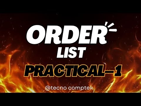 HTML ORDER LIST IN NOTEPAD #trending #newvideo #web #https