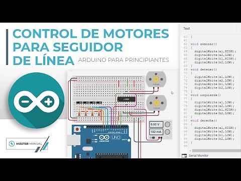 ⚙️💡 Control de motores para seguidor de línea 💡⚙️ ARDUINO // IngeDonManual