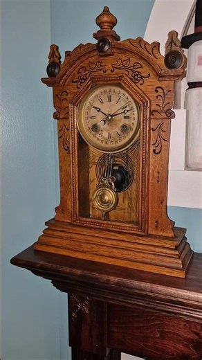 Waterbury Calendar clock with Gong #waterbury #gong