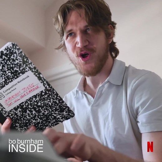 "Some kind of mad prophet for crazy times" - Indiewire Bo Burnham: Inside — now nominated for 6 Emmy Awards including Outstanding Variety Special. #ForYourConsideration | Netflix