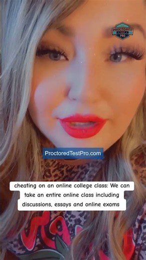 Online college class