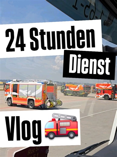 Hier siehst du einen 24 Stunden Dienst Vlog auf der Drehleiter bei der Flughafenfeuerwehr Stuttgart 🛩🚒 @StuttgartAirport Der Maschinist der Drehleiter besetzt bei Einsätzen mit dem ICAO Löschzug also Flugzeugeinsätze den Wechsellader mit dem AB MANV und der Fahrzeugführer die Rettungstreppe der Flughafenfeuerwehr. #dienstvlog #24stundendienst #schichtvlog #flughafenfeuerwehrstuttgart #retterherz