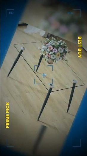 Modern Rectangular Glass Dining Table with Tempered Glass Top and Black Metal Legs for 4-6 People