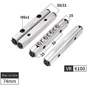 [Hot Item] THK Hiwin IKO Vr1 Vr2 Vr3 Vr4 Vr6 Vr12 Vr Type Crossed Roller Linear Guide Rail Vb Type Ball Bearing Guideway Vr6100 Cross Roller Guide with Steel or Brass Cage