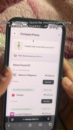 Add flash.co/ before any product link