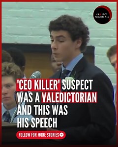 This is Luigi Mangione in 2016: valedictorian at the prestigious Gilman School, giving an inspiring speech about courage and innovation. Now in 2024, he is a prime suspect in the fatal shooting of UnitedHealthcare's CEO, caught with an unlicensed firearm, a silencer, and forged documents. Same person. Same brilliant mind. But somewhere between being the pride of his school and becoming a murder suspect, he chose a different kind of power. So I guess, the question isn't just how someone so bright