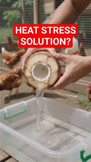 The best way to hydrate chickens in the heat #backyardchickens #tipsandtricks