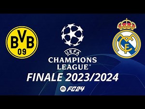 2023/2024 Champions League Final Borussia Dortmund / Real Madrid
