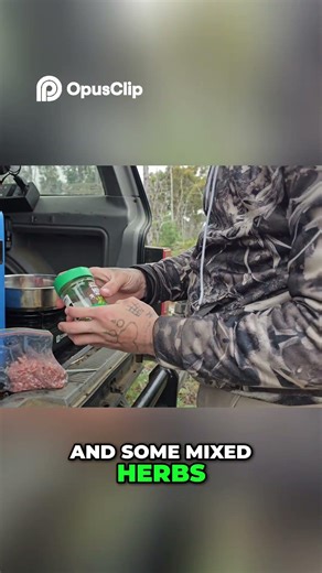 Camouflaged Chef Garlic & Herbs on the Go! #camping #cooking #hunting