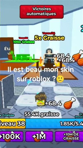 il est beau mon skin sur roblox ?🙂 #cat #newtrend