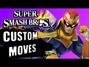 All Captain Falcon's Custom Moves - Super Smash Bros 4 3DS