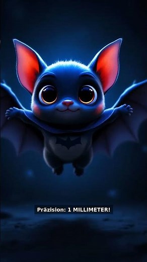 Fledermäuse sehen mit SCHALL! 🦇
