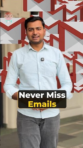 Never Miss Important Emails #mail #gmail #tipsandtricks #howto #techtips