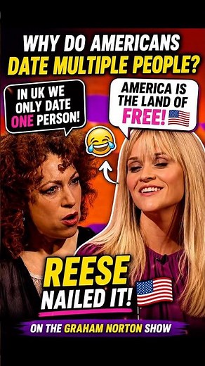 Reese Witherspoon’s Hilarious Answer About American Dating 😂🇺🇸