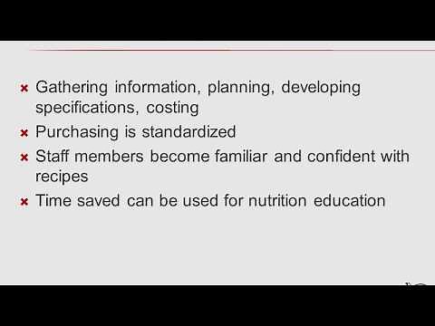 Cycle Menu Series: Module II Part 1 - What and Why