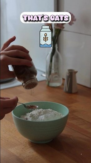 Bake these cozy oatmeal cupcakes with me. 🍎
